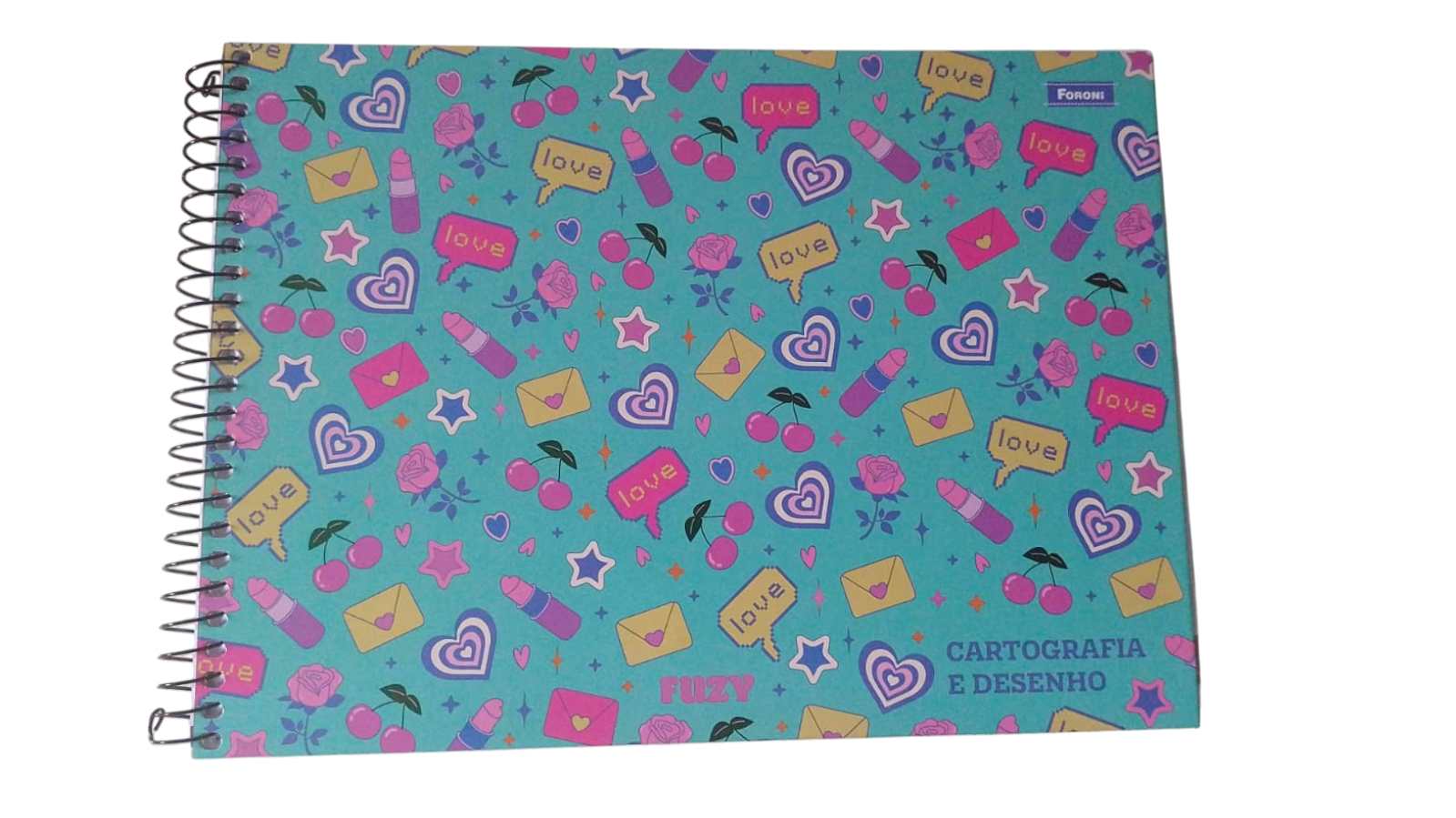 CADERNO CARTOGRAFIA/DESENHO C.D. FUZY